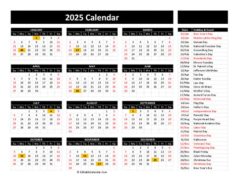 Wiki Calendar January 2025 With Holidays Printable Calendar Sharl