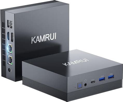 Used KAMRUI Mini PC AMD Ryzen 5 5560U Dual Channel 16GB DDR4 512GB SSD