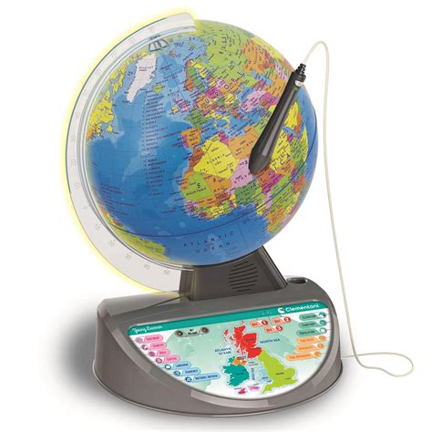 The Interactive Globe with Lights - Clementoni