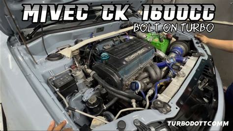 Proton Waja Mivec Ck Bolt On Turbo Stock Engine Xx Hp Youtube