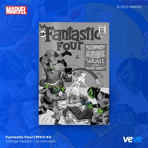 Marvel Digital Comics Fantastic Four Veve Digital