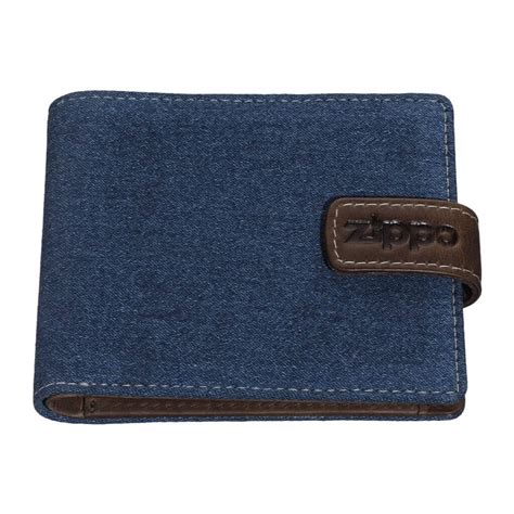 Zippo Denim Bi Fold Wallet Zippo Vrhunski Originalni Ameri Ki Upalja I