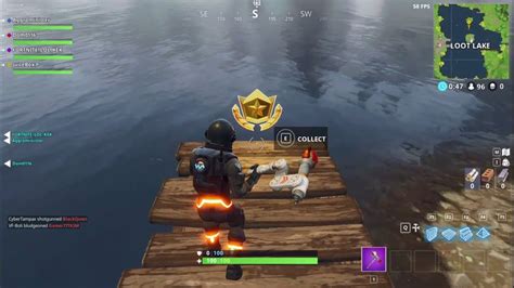 Search Between Three Boats Location Fortnite Week Challenges