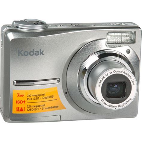 Kodak Easyshare C Digital Camera Silver B H Photo