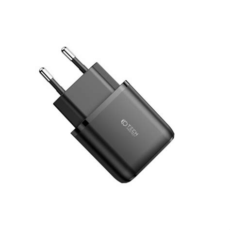 HÁLÓZATI TÖLTŐ TECH PROTECT C12W 2 PORT NETWORK CHARGER 2 4A BLACK