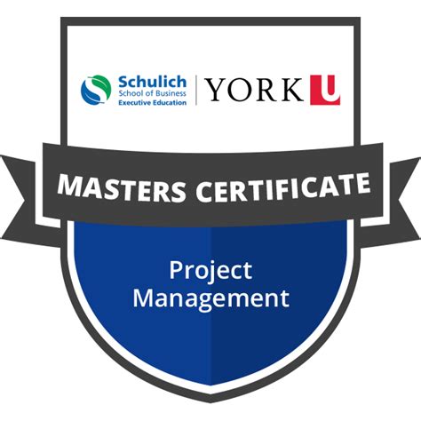 Masters Certificate In Project Management Credly