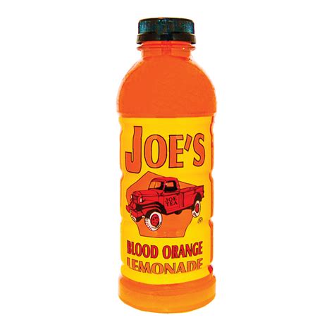 Joe Tea Blood Orange Lemonade 18oz Plastic 12 Pack Louisiana Pantry