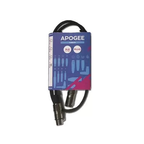 Cable Apogee Xlr Hembra A Xlr Macho Metro