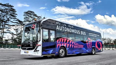 Ntu Lta Volvo Autonomous Bus Trial Land Transport Guru