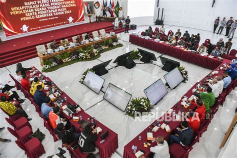 Kpu Gelar Rapat Pleno Pemungutan Suara Luar Negeri Tingkat Nasional