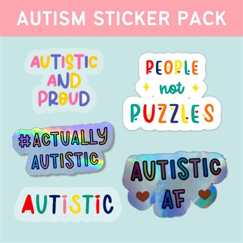 Actually Autistic Enamel Pin Autism Acceptance Badge Etsy