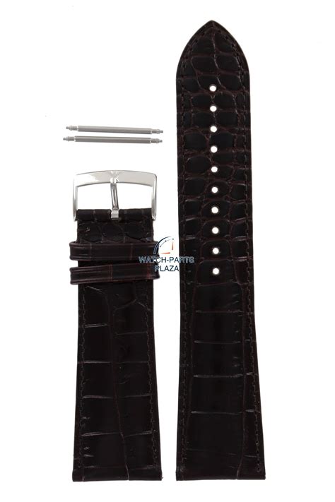 Watchband For Armani Marco Ar0402 26mm Brown Brown Leather Strap