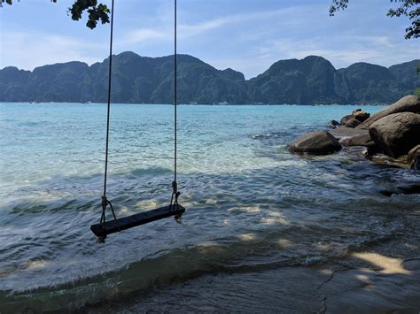 Long Beach Koh Phi Phi Is Reached Via An Adventurous Hike