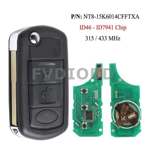 FVDI Abrites Commander Factory 3 Buttons 434 Mhz Flip Remote Key For