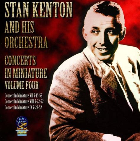 Concerts In Miniature Stan His Orchestra Kenton Cd Album