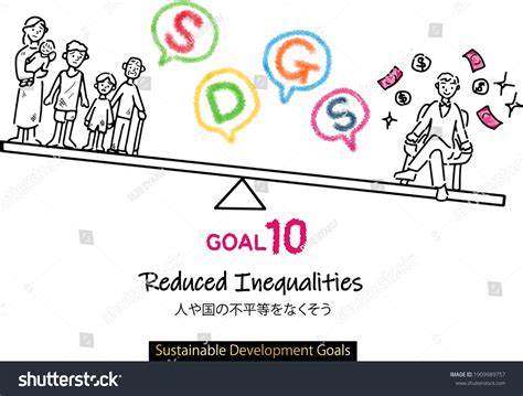 Hand Drawing Illustration Sustainable Development Goals Stock Vector ...