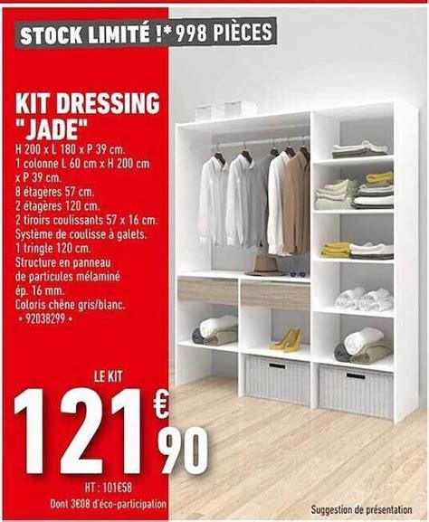 Promo Kit Dressing Chez Brico Cash