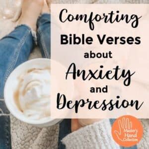 Comforting Bible Verses about Anxiety and Depression - Master's Hand ...