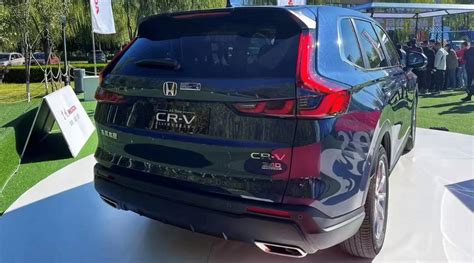 All New Honda Cr V Makes Chinese Debut Seater To Come First