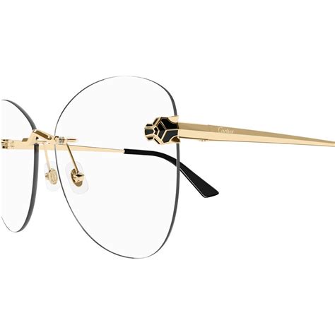 Eyeglasses Cartier Ct0418o 001 Panthère