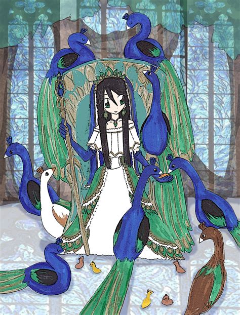 Peacock Princess By Mysteriousjewl On Deviantart