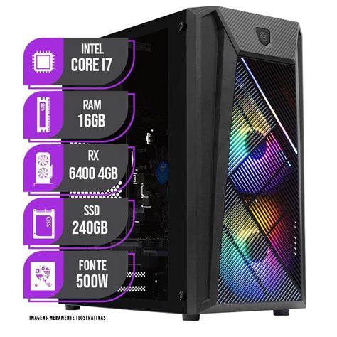 Pc Gamer Mancer Intel I5 10400f Rx 6700 Xt 12gb 16gb Ddr4 Ssd 240gb