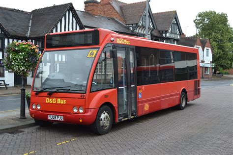 D G Bus 49 YJ08PJU Seen At Nantwich Bus Station 15th July Flickr