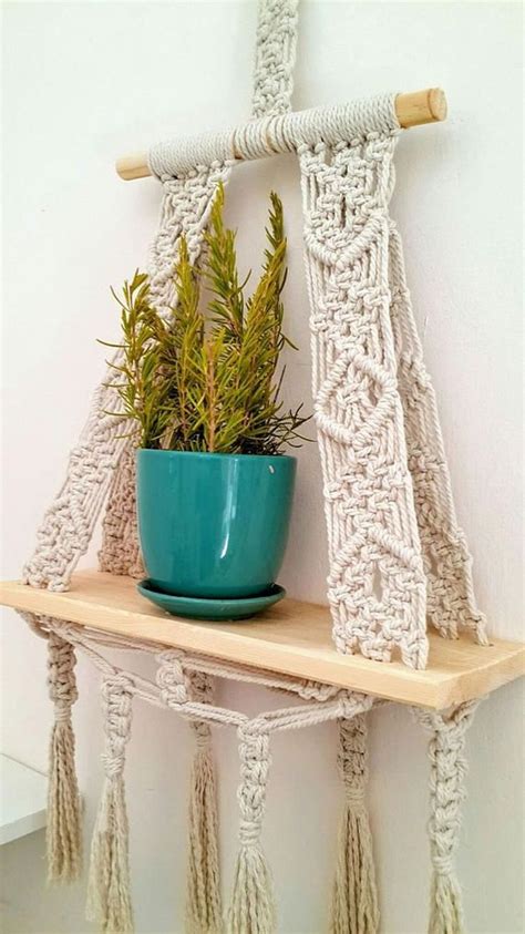 20 Creative Diy Hanging Storage Ideas For Your Home Macrame Wall