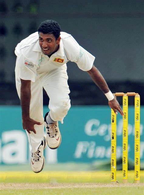 Dammika Prasad In His Follow Through Espncricinfo