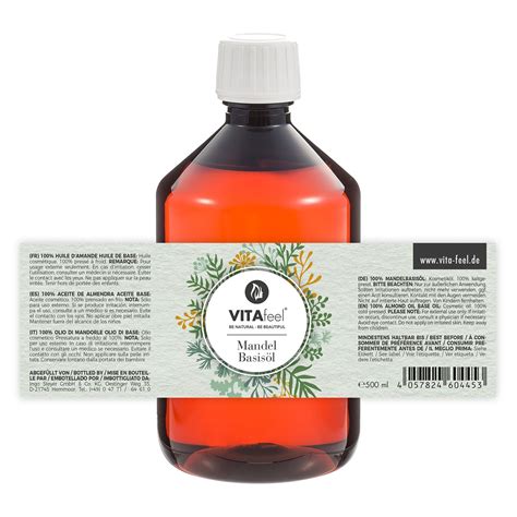 VitaFeel Mandelöl Basisöl 500 ml Shop Apotheke