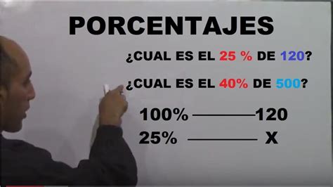 Cálculo de porcentajes fácil con regla de 3 Aprende ahora