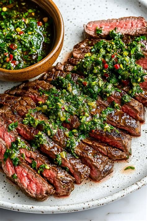 Quick & Easy Chimichurri Steak | Recipe | Flank steak recipes