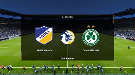 APOEL Omonia 1 Division 2023 2024 EFootball YouTube