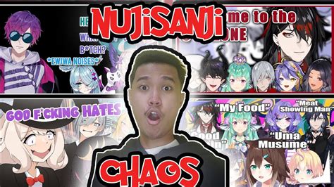 NIJISANJI NIJISANJI EN CLIPS FUNNY MOMENTS II PART 5 REACTION