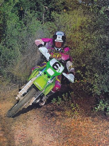 Dick Burleson Racing The Tecate Enduro On The 1993 Kawasak Flickr