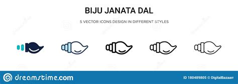 Biju Janata Dal Isolated Icon. Simple Element Illustration From India ...