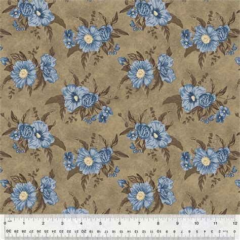 Oxford 53890 2 Taupe Boutonniere By Mary Koval For Windham Fabrics