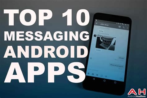 Top 10 Best Messaging Apps For Android September 2016