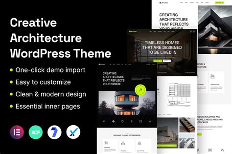 Arcatec Architecture Interior WordPress Theme