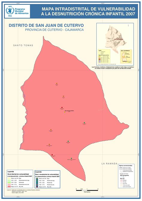 Mapa Vulnerabilidad Dnc San Juan De Cutervo Cutervo Cajamarca By