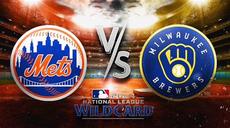 Mets Vs Brewers Nl Wild Card Game Prediction Odds Pick