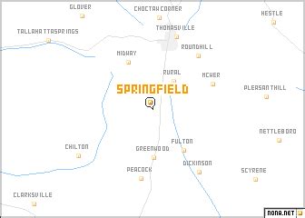 Springfield (United States - USA) map - nona.net