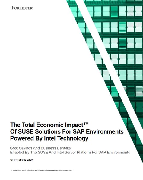 Understanding The Benefits And Cost Savings Of The SUSE And Intel