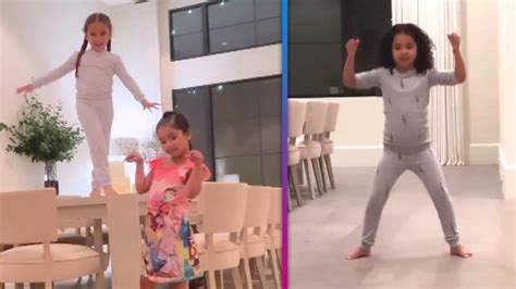 Check Out Khloe Kardashian And Daughter Trues Adorable Fancy Girls Performance