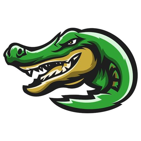 Premium Vector Alligator Mascot Illustration Logo