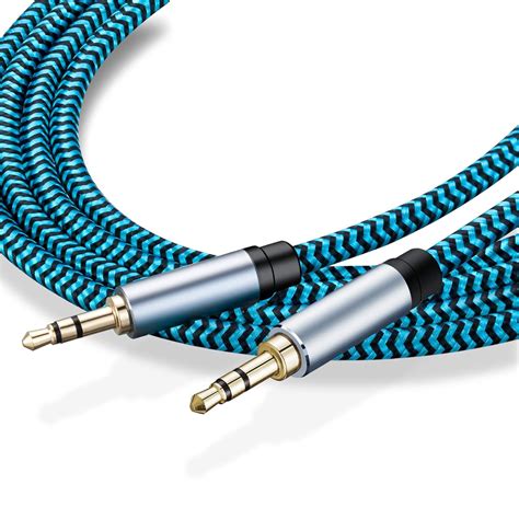 Amazon Hftywy Aux Cable Ft Mm Male To Male Stereo Aux Cord