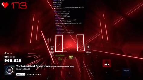 Beat Saber Kobaryo Tool Assisted Speedcore TQBF Frame Advanced RMX