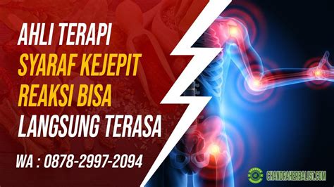 Wa Tempat Pengobatan Syaraf Kejepit Di Cilacap Utara