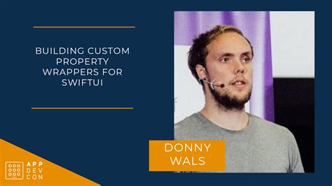 Property Wrappers Build Custom For Swiftui Appdevcon Conference