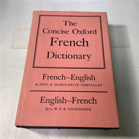 Yahoo M The Concise Oxford French Dictionary